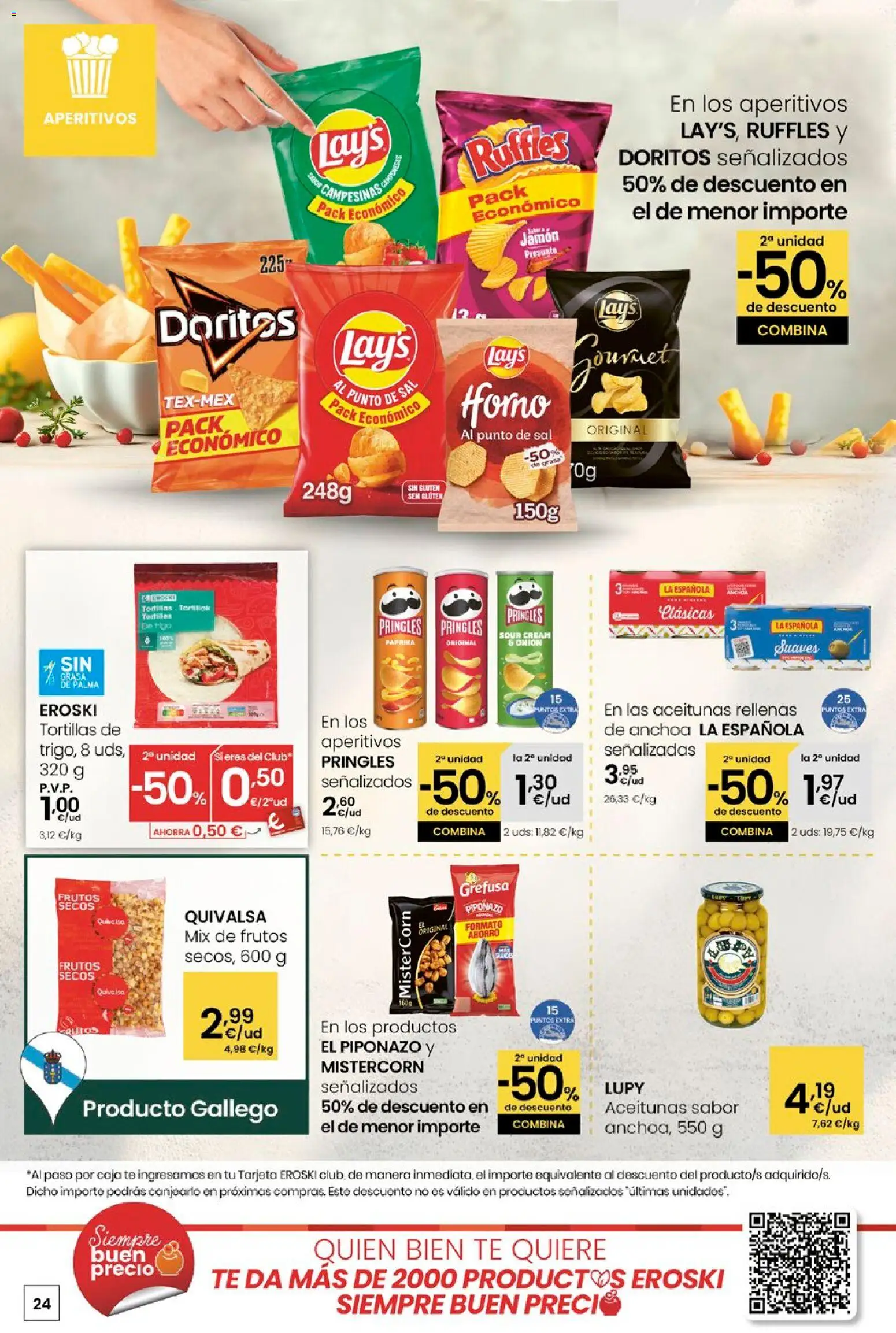 Eroski - Quen ben te quere farache aforrar │ válido desde el 15.01.2026 | Página: 24 | Productos: Jamón, Té, Horno, Caja