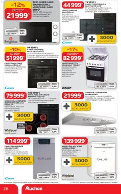 Auchan - Húsvéti ajánlataink - amely érvényes a következő dátumtól: 19.02.2026 | Oldal: 26 | Termékek: Sütő, Grill