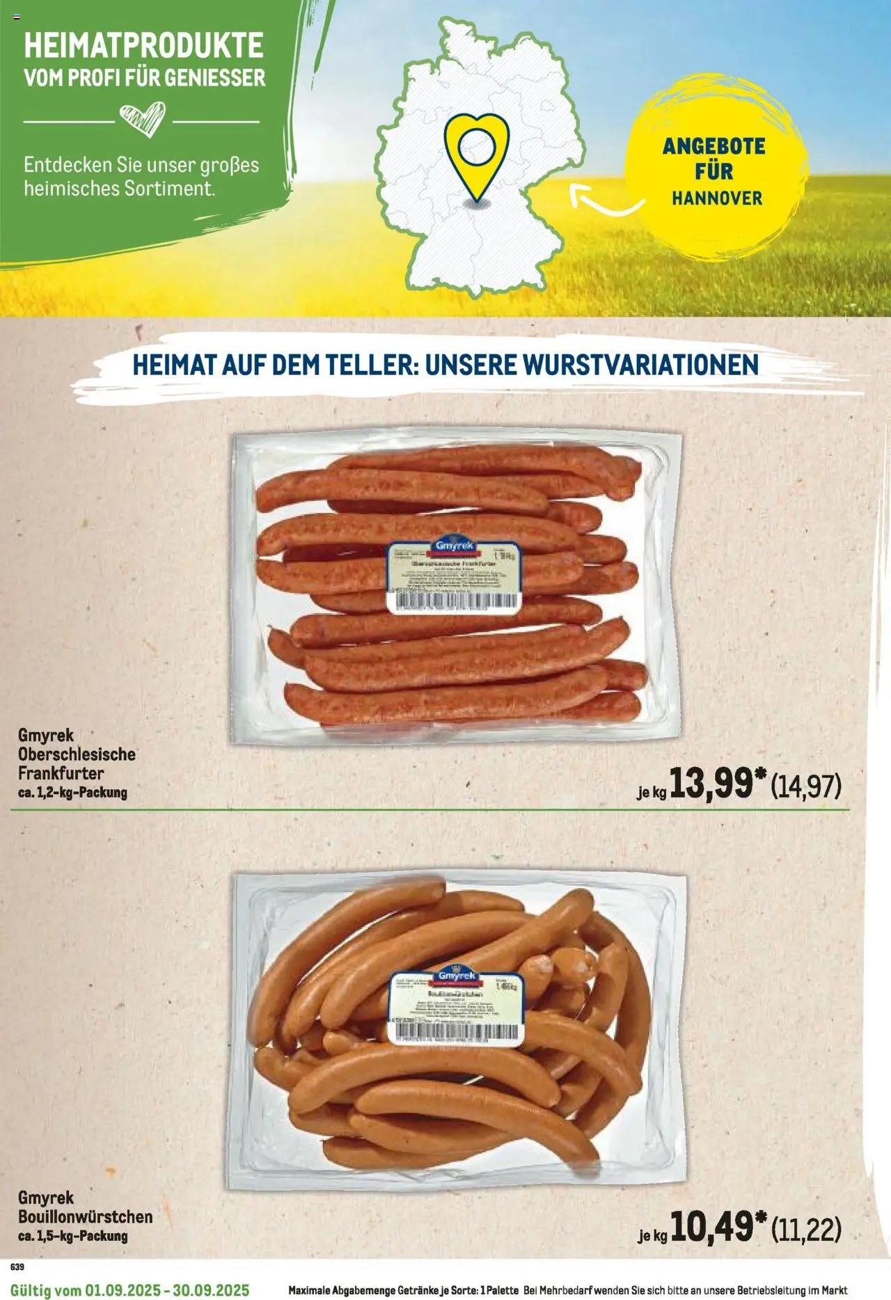 Metro Regionaler Flyer - gültig ab dem 01.09.2025 | Seite: 16