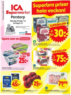 ICA Supermarket - Perstorp - Förhandsvisning av reklamblad från butik ICA Supermarket aktuell från 04.08.2025