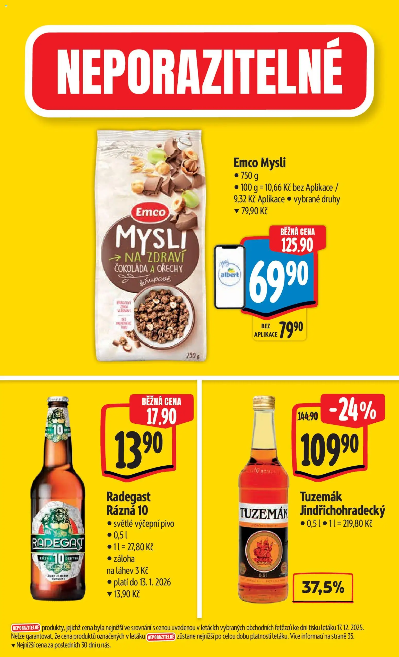 Albert leták - Hypermarket od 02.01.2026 | Strana: 17