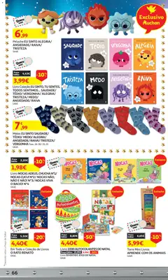 Pré-visualização Auchan - A grande fábrica de Natal válido de 05.11.2025 | Página: 66 | Produtos: Meias