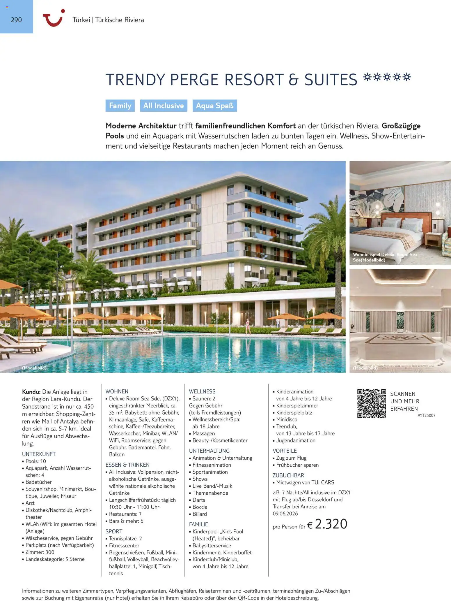 Aida  Südeuropa & Nordafrika 2026/27 – gültig ab 01.01.2026 | Seite: 290 | Produkte: Tisch, Babybett, Uhr