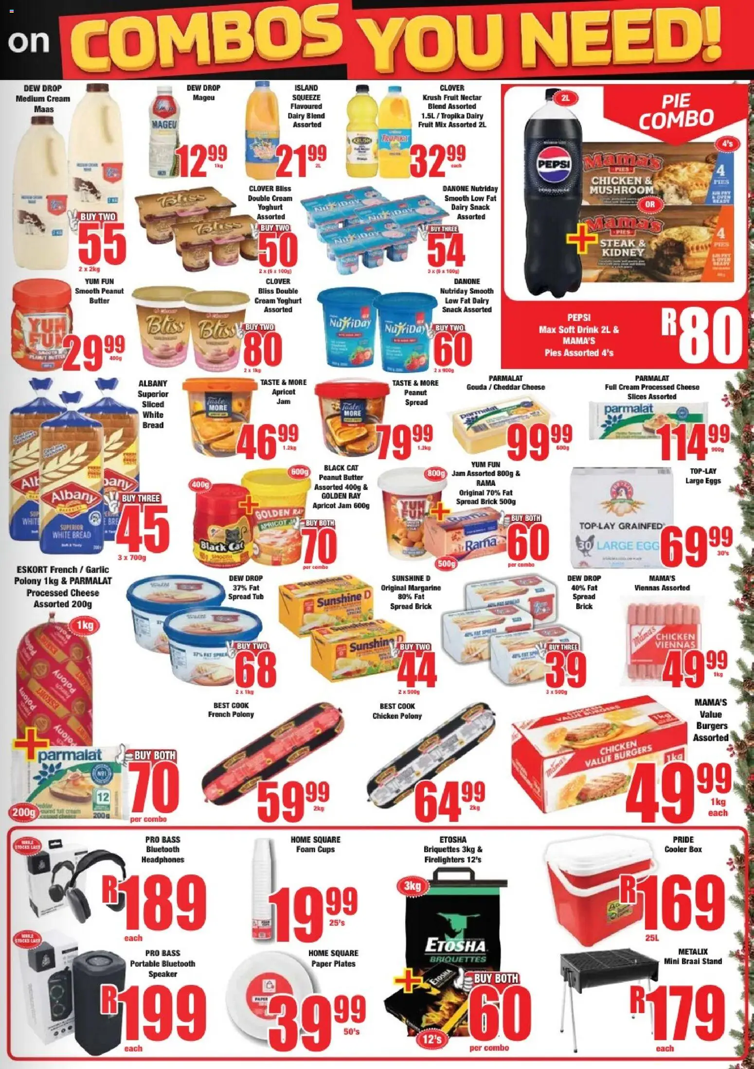 New Boxer catalogue – valid from 17.12.2025 | Page: 3 | Products: Butter, Polony, Paper plates, Garlic