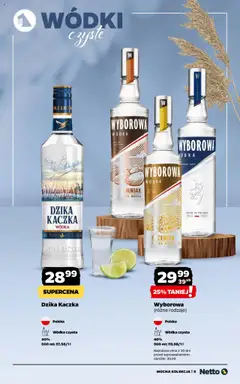 Netto gazetka - Alkohole mocne od 15.09.2025 | Strona: 5 | Produkty: Kaczka, Wódka