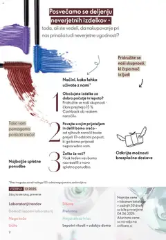 Novi Oriflame katalog ponudbe – veljaven od 14.09.2025 | Stran: 2 | Izdelki: Licila