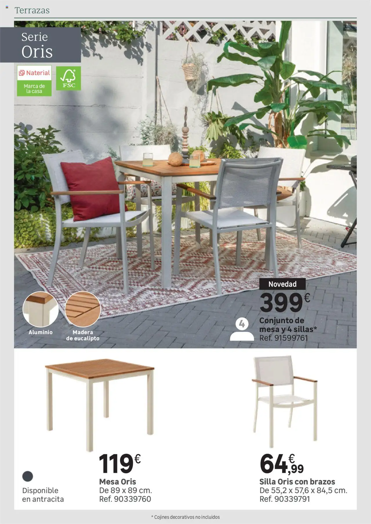 Leroy Merlin catálogo │ válido desde el 25.03.2025 | Página: 14 | Productos: Mesa, Silla