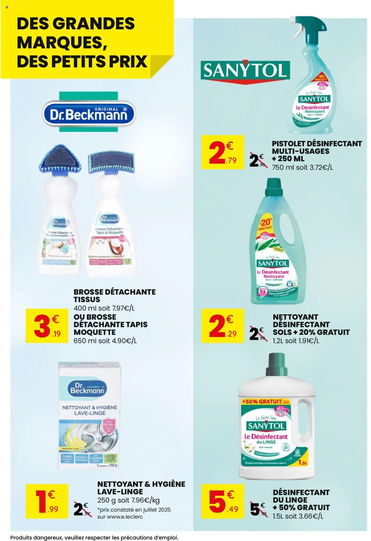  | Page: 6 | Produits: Brosse, Détachant, Tapis