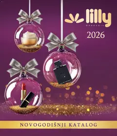 Lilly drogerie novogodišnji katalog  - pregled Lilly drogerie kataloga - važi od 01.12.2025