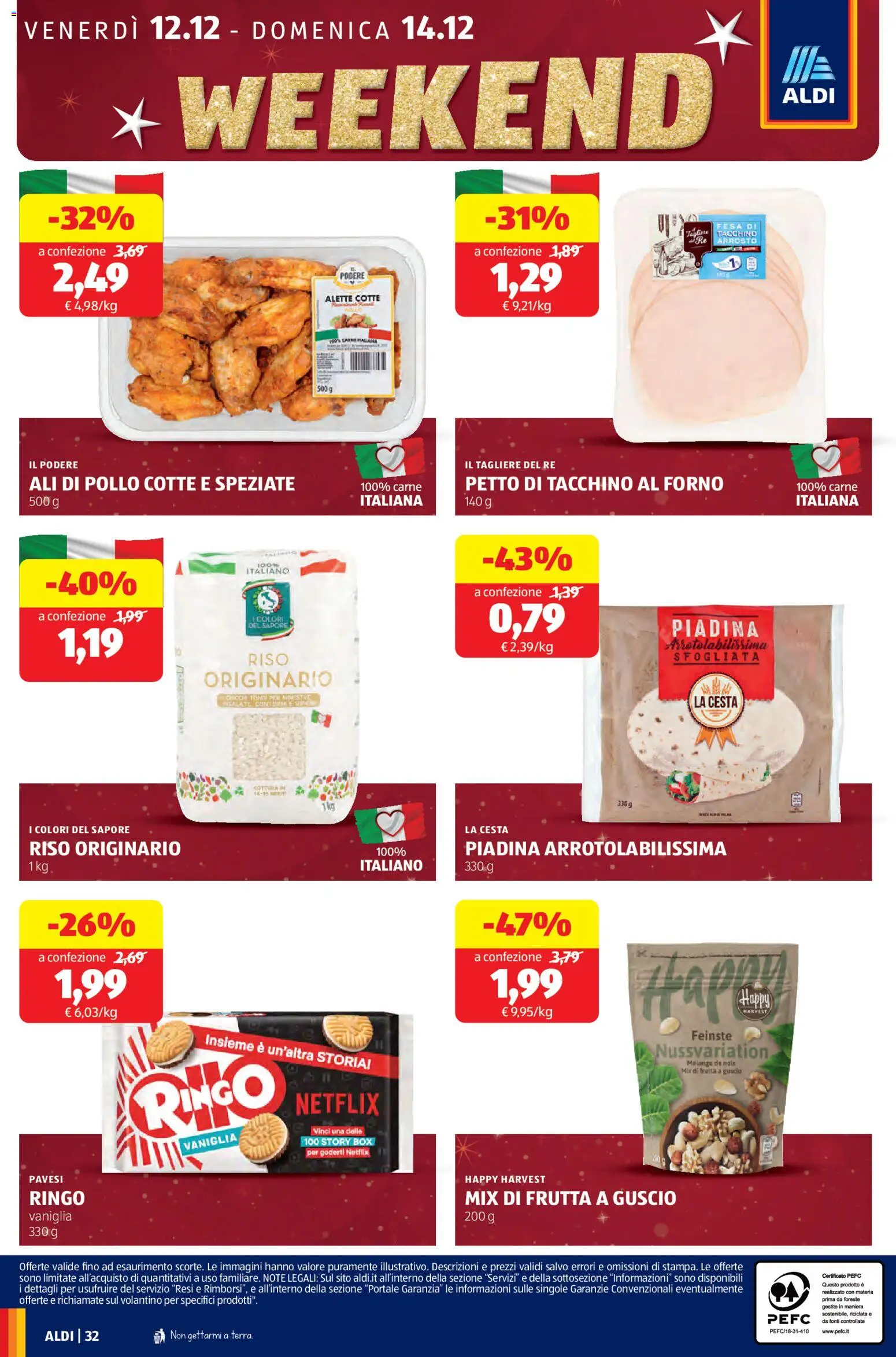 Volantino Aldi del 08.12.2025 | Pagina: 32