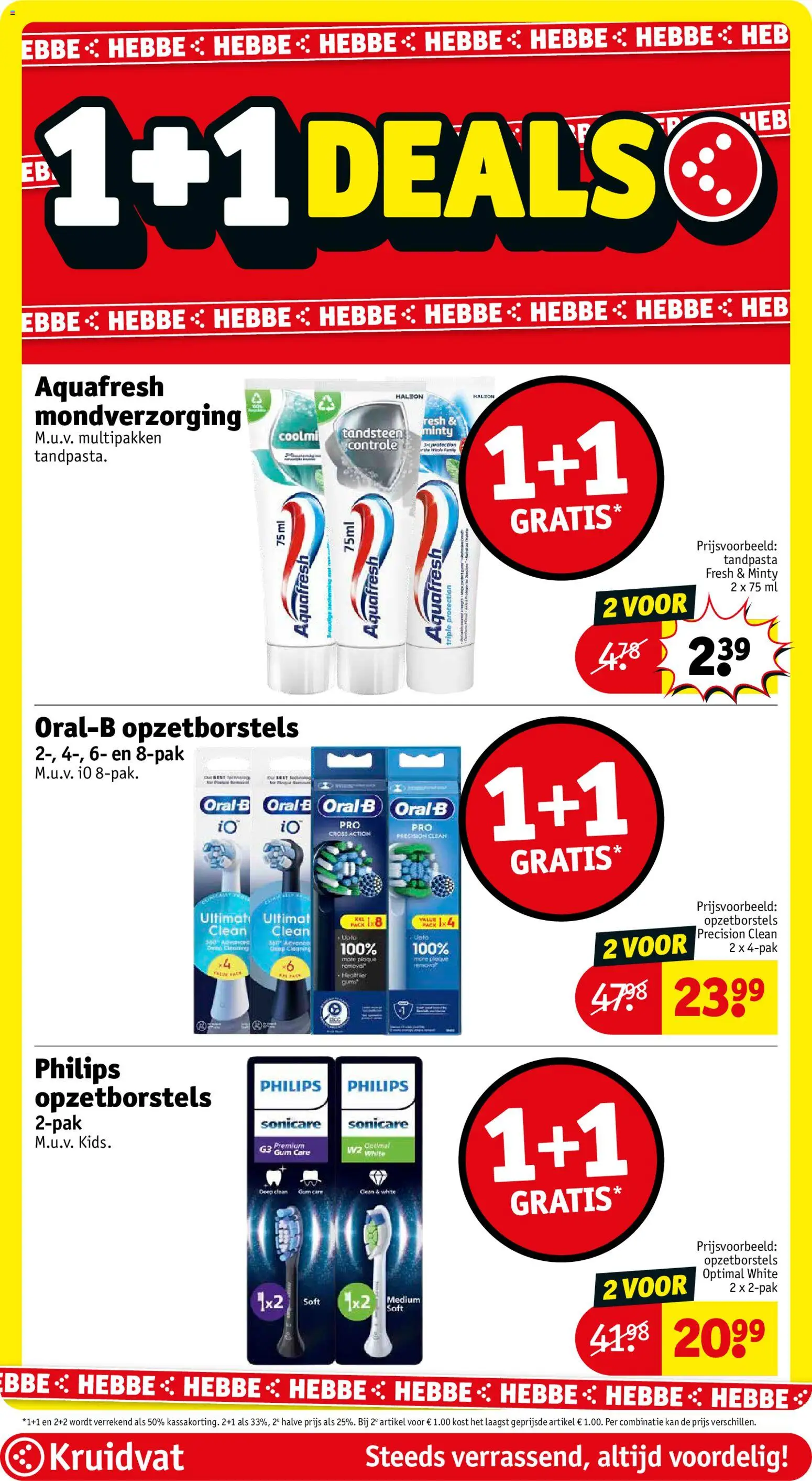 {H1} | Pagina: 9 | Producten: Tandpasta, Gum, Kan, Mondverzorging