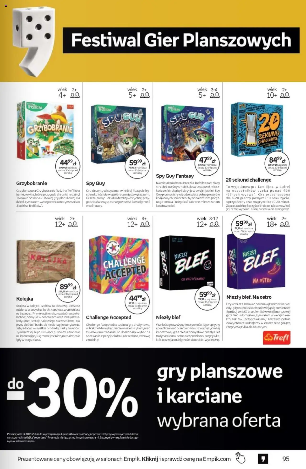 Empik promocje od 24.09.2025 | Strona: 95 | Produkty: Gra, Gry