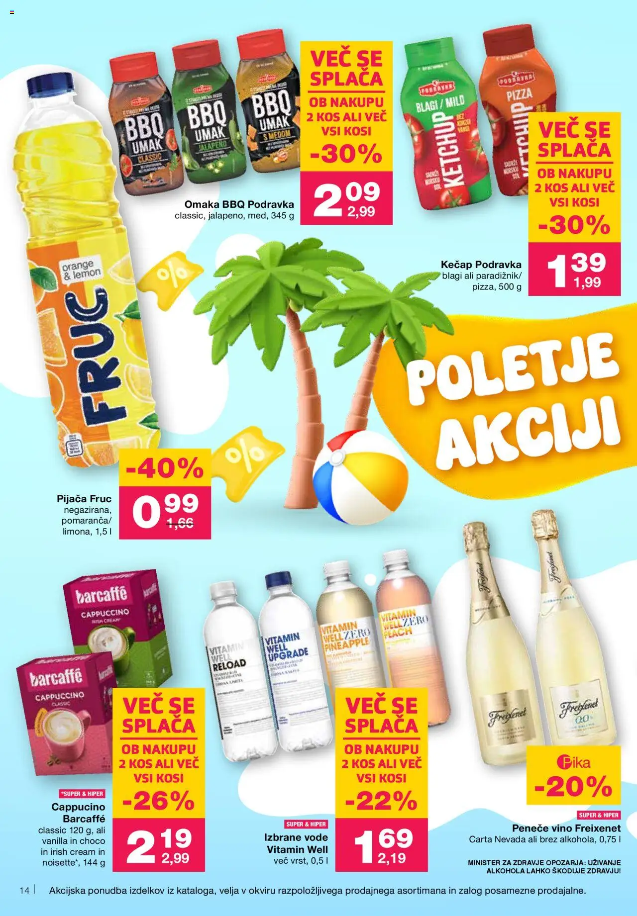 Mercator katalog │ velja od 31.07.2025 | Stran: 16 | Izdelki: Kos, Vino, Kecap, Omaka