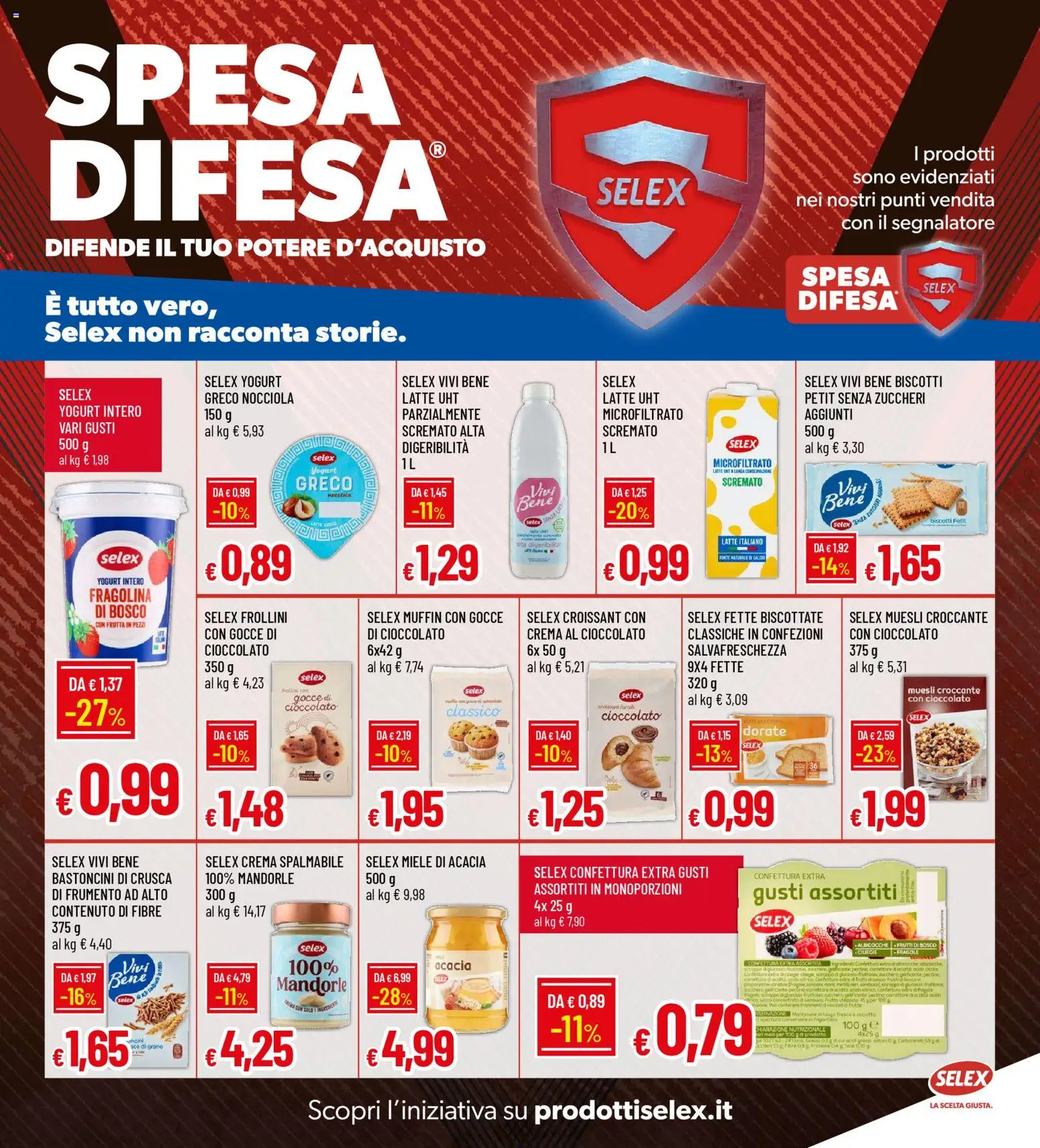 Volantino Galassia del 05.02.2026 | Pagina: 13 | Prodotti: Muesli, Fragole, Latte, Mandorle