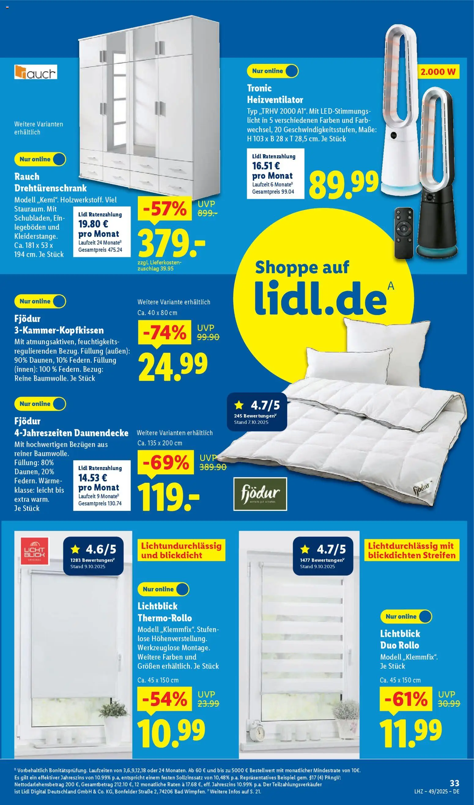 Lidl Prospekt Gladenbach – gültig ab 01.12.2025 | Seite: 49 | Produkte: Drehtürenschrank, Bad