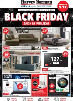 Black Friday Harvey Norman - Pregled kataloga iz trgovine Harvey Norman, vrijedi od 28.11.2025