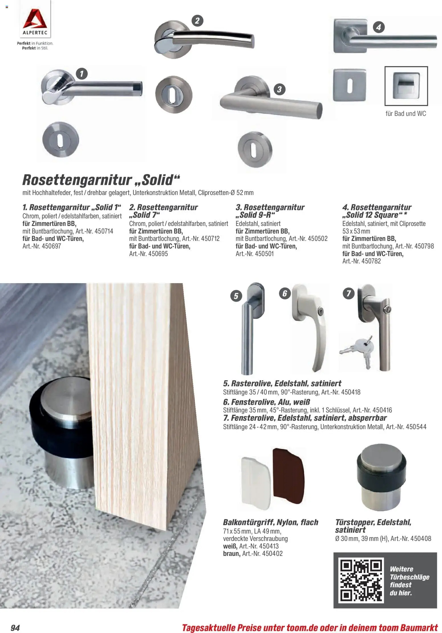 Toom Baumarkt Baustoffe & Bauelemente 2026 – gültig ab 20.02.2026 | Seite: 94 | Produkte: Bad