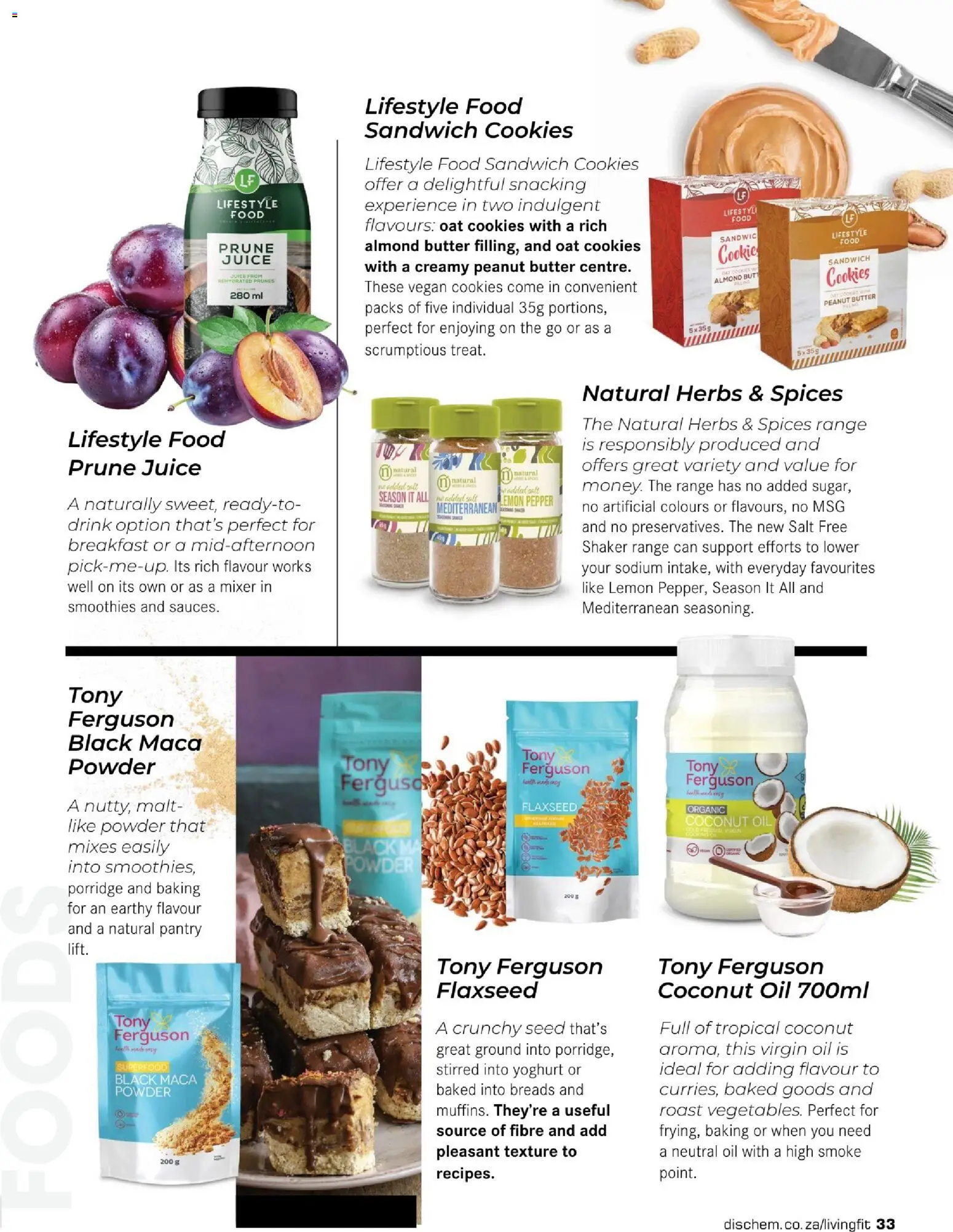 New Dis-Chem catalogue – valid from 26.11.2025 | Page: 35 | Products: Yoghurt, Mixer, Butter, Herbs