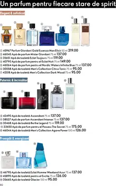 Ofertele Oriflame valabile de la 23.12.2025 | Pagină: 80 | Produse: Apă de parfum, Elixir, Parfum, Apă de toaletă