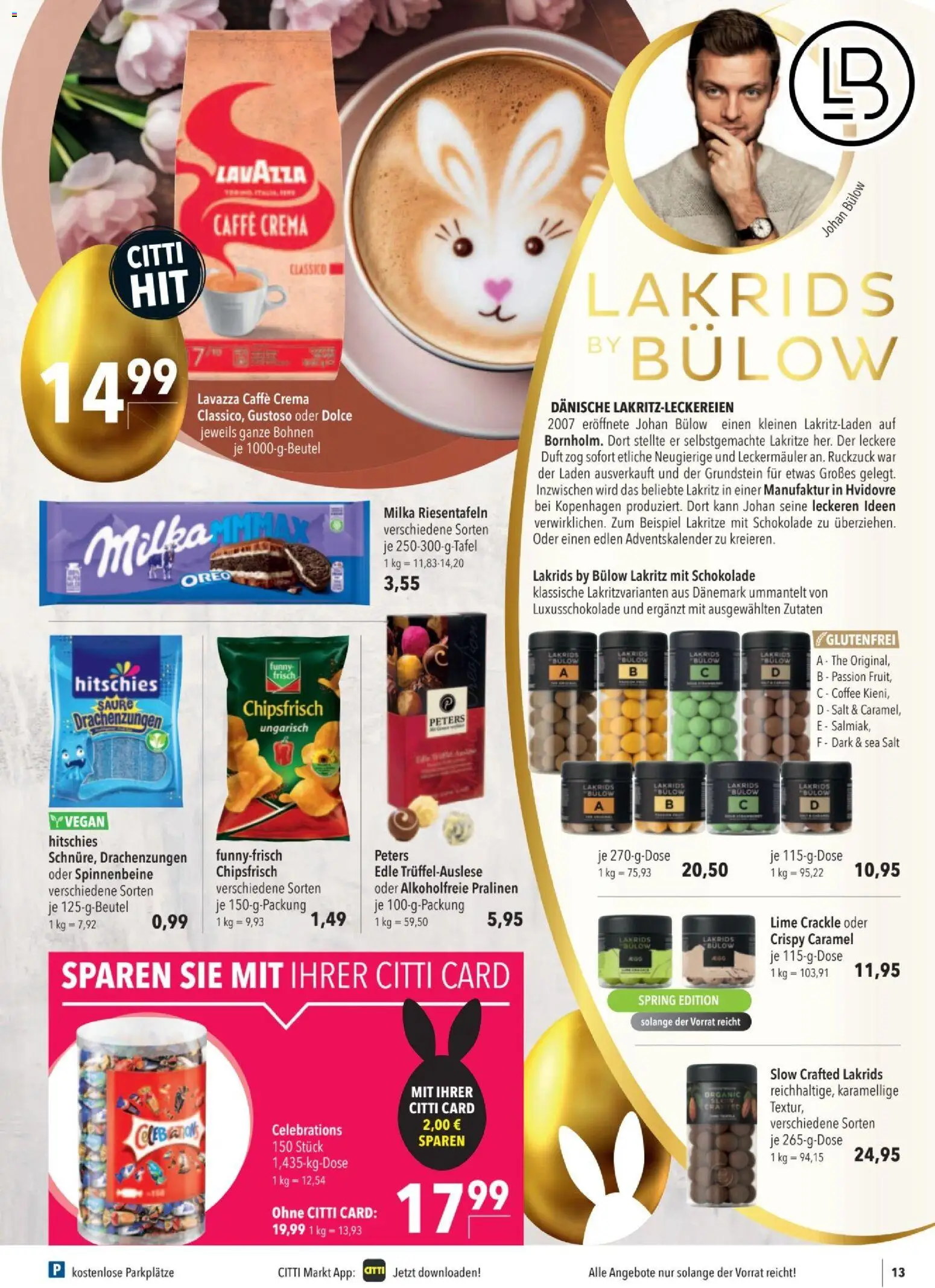 CITTI tilbudsavis – gyldig fra 01.04.2026 | Side: 13 | Produkter: Lime, Salt, Lakrids, Oreo