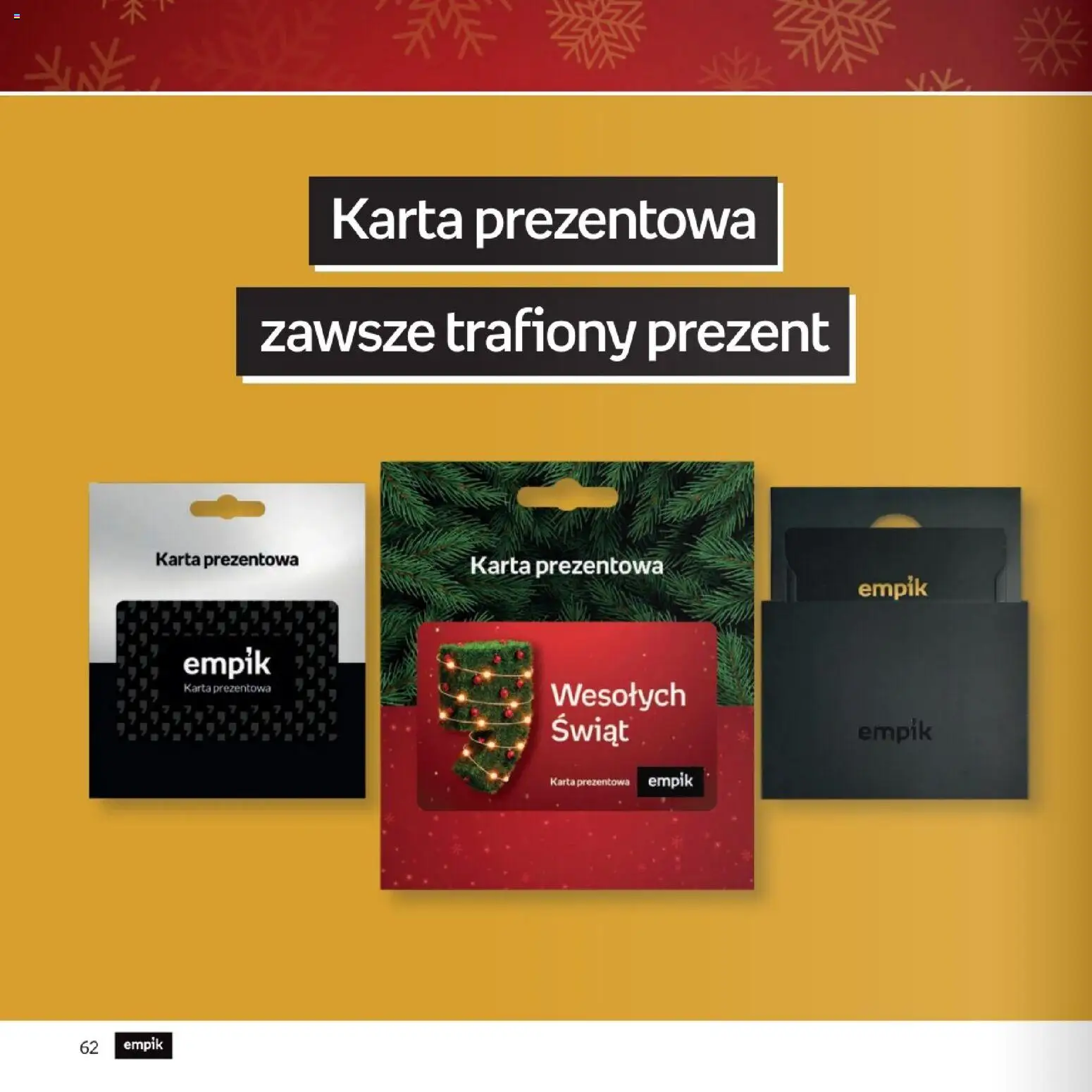 Empik promocje - Xmas Zabawki od 26.11.2025 | Strona: 62 | Produkty: Karta