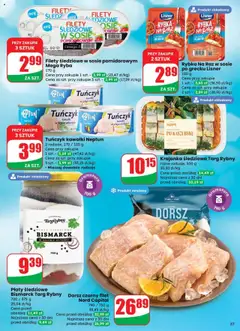 Dino Gazetka od 06.08.2025 | Strona: 27 | Produkty: Dorsz, Tuńczyk, Dorsz czarny, Ryba