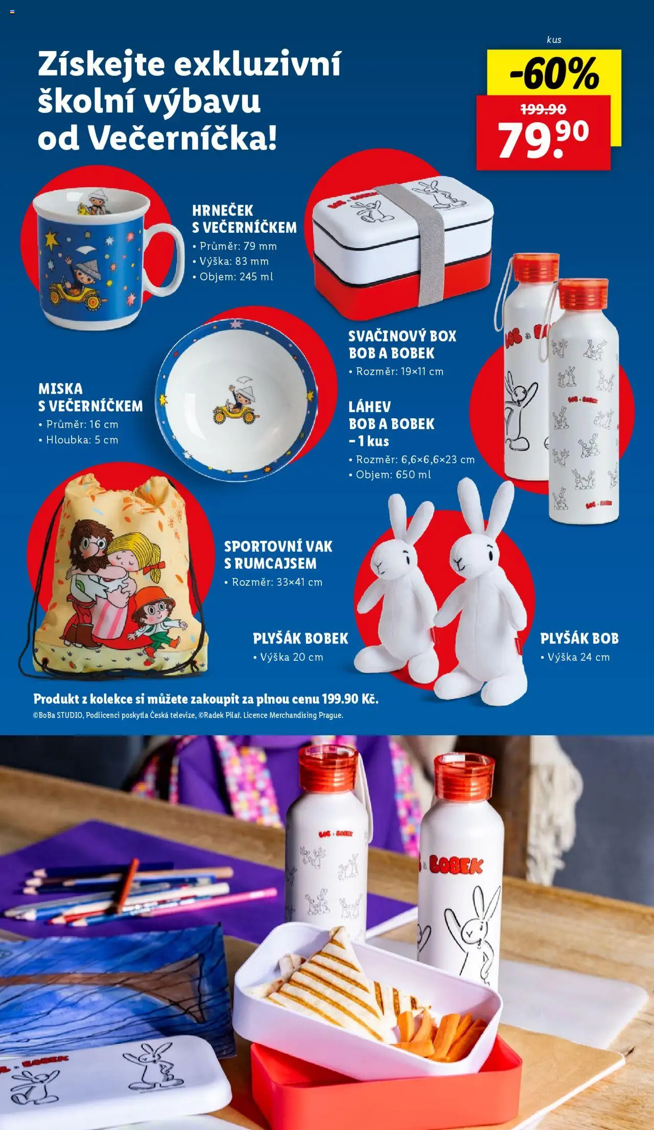 Lidl leták od 18.08.2025 | Strana: 9 | Produkty: Box, Miska, Láhev, Plyšák