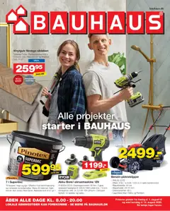 Eksempel på tilbudsavis Bauhaus - Tilbudsavis fra butik Bauhaus gyldig fra 01.08.2025