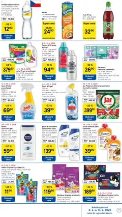 Náhled letáku Tesco leták - Hypermarket od 04.02.2026 | Strana: 7 | Produkty: Čistící prostředek, Tesori d'Oriente Aviváž, Jupí, Koupelna