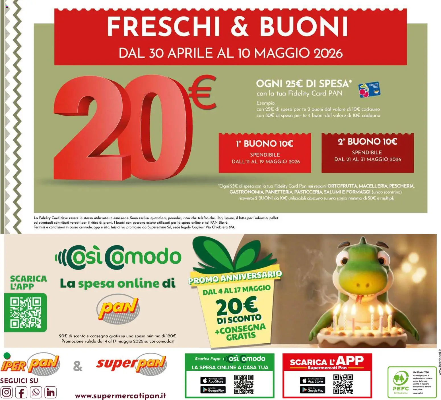 Volantino Pan del 30.04.2026 | Pagina: 28 | Prodotti: Pellet, Tè, Latte, The