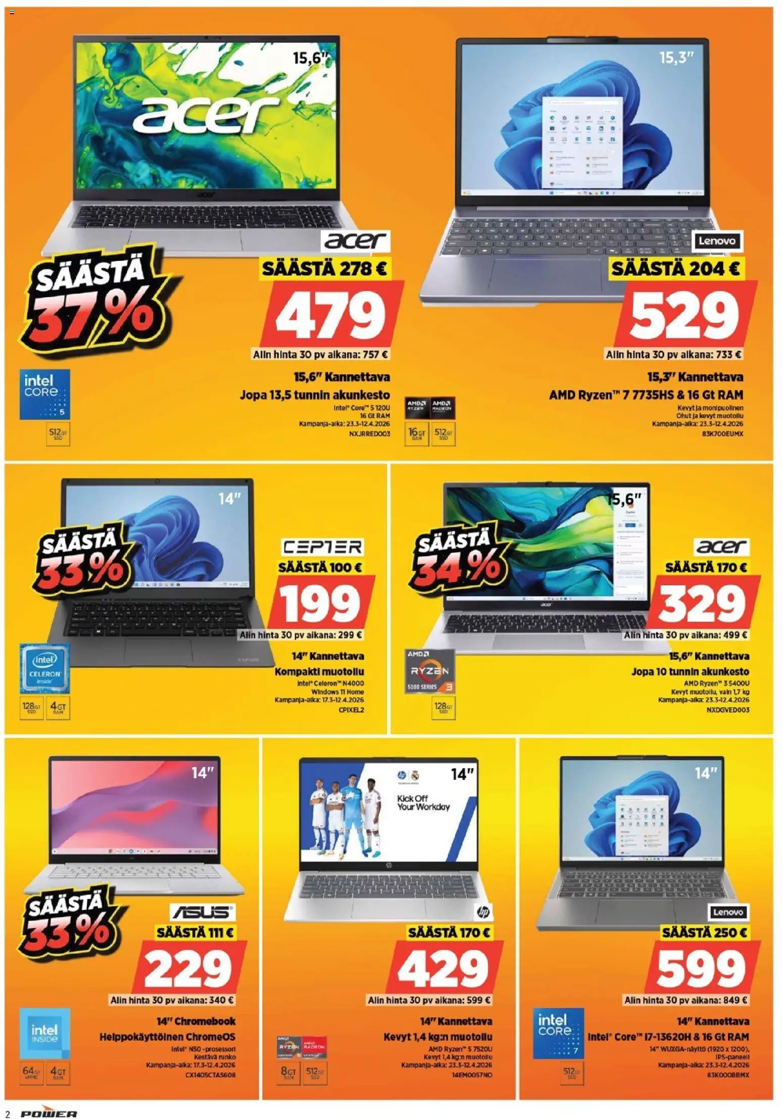 Power tarjoukset – voimassa 23.03.2026 alkaen | Sivu: 2