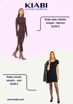Kiabi - Prévisualisation de Kiabi catalogue Hiver valide à partir de 20.12.2025 | Page: 7 | Produits: Robe, Robe courte