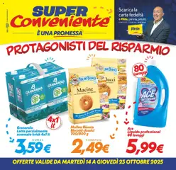 Anteprima del volantino SuperConveniente Messina/Siracusa/Palermo catalogo valido a partire dal 14.10.2025