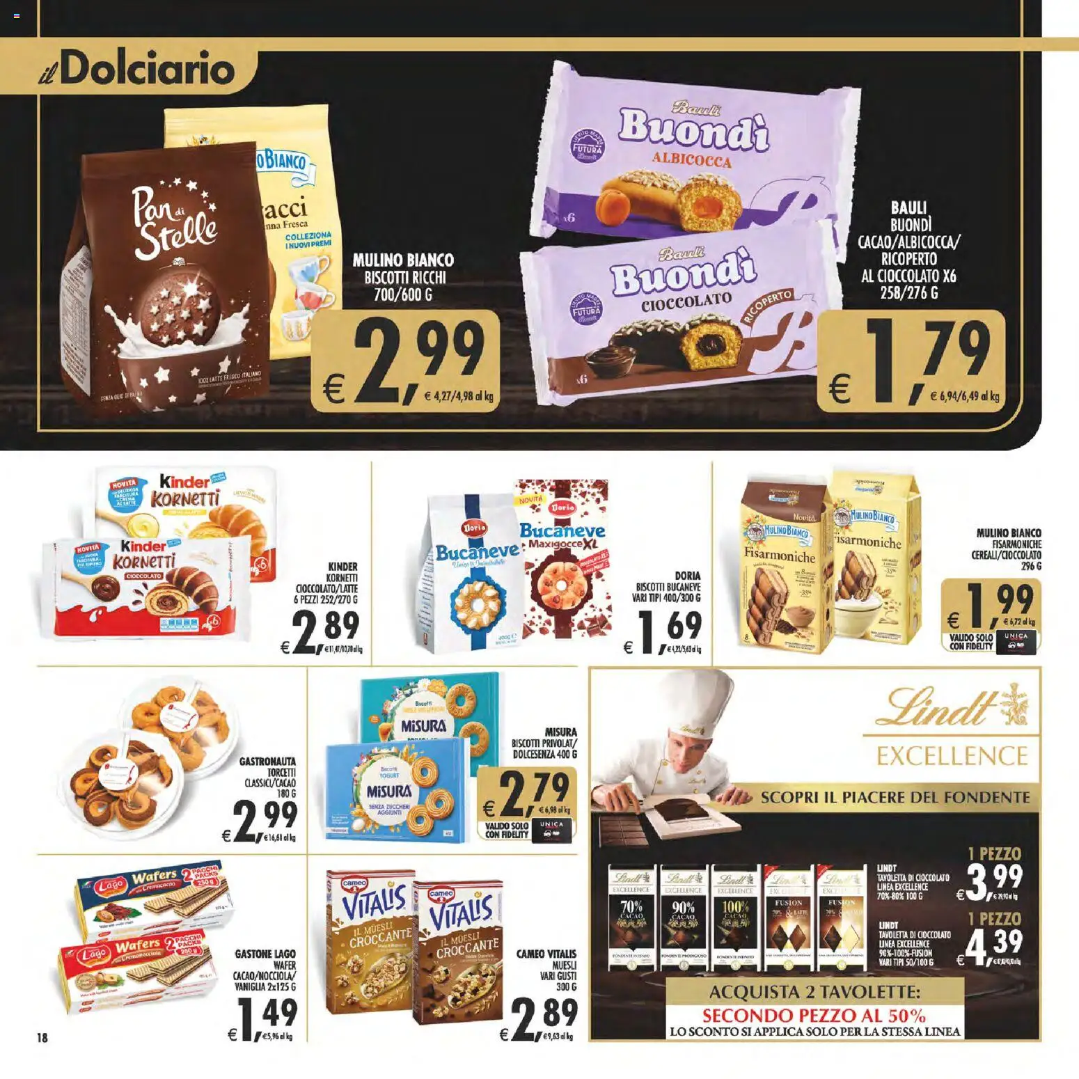 Volantino Decò del 17.04.2026 | Pagina: 18 | Prodotti: Yogurt, Latte, Olio, Cacao