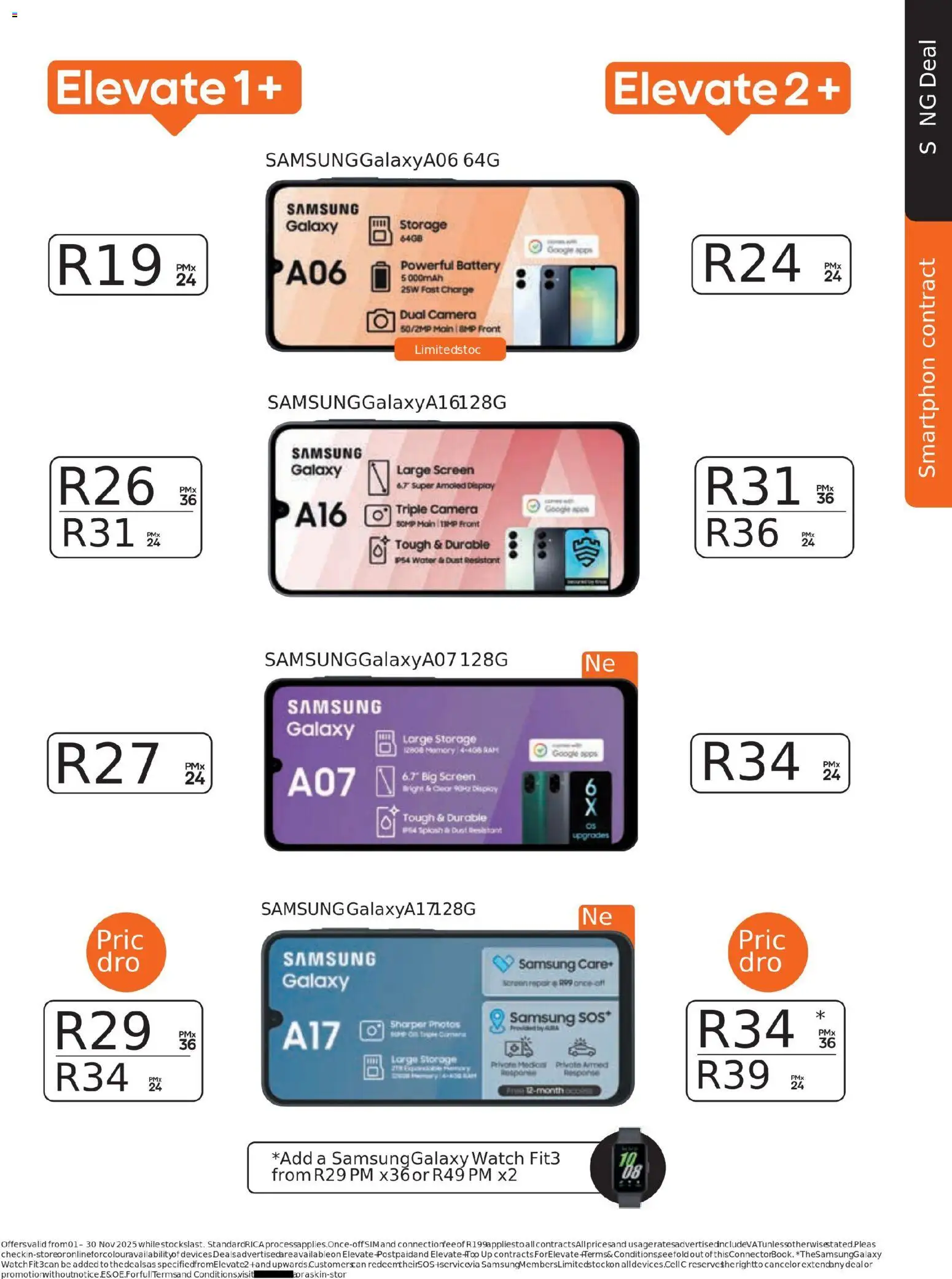 New Cell C catalogue – valid from 01.11.2025 | Page: 11