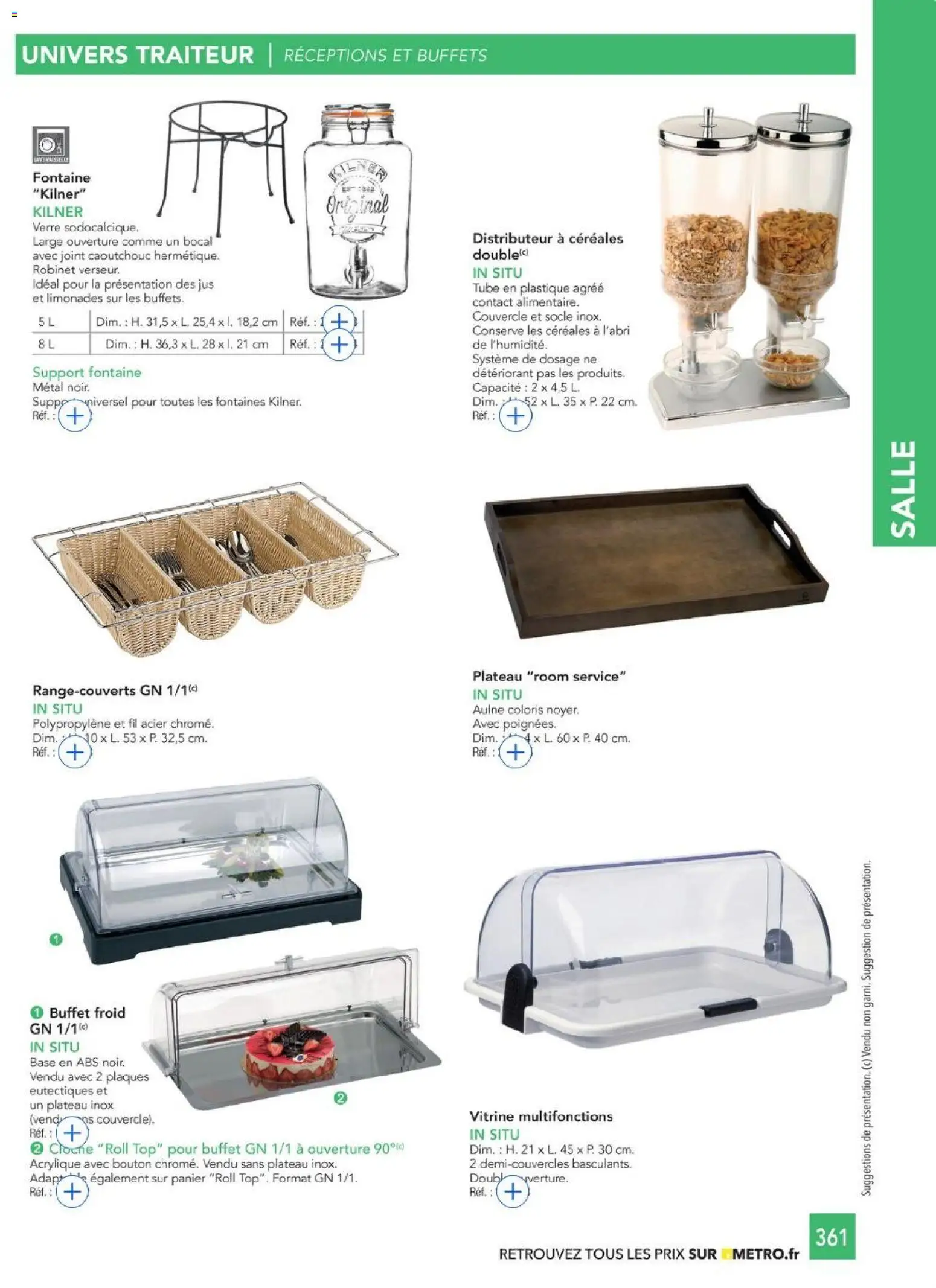 {H1} | Page: 361 | Produits: Base, Robinet, Buffet, Panier