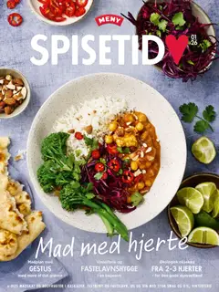 Meny - Spisetid gyldig fra 01.02.2026