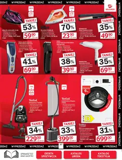 Pogląd oferty "Selgros cash&carry gazetka - Oferta przemysłowa" - ważna od 23.04.2026 | Strona: 39 | Produkty: Pralka, Suszarka, Odkurzacz, Maszynka do strzyżenia