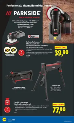 LIDL leidinys galioja nuo 08.12.2025 | Puslapis: 22 | Prekių: Akumuliatorius
