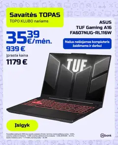 TOPOcentras leidinys galioja nuo 21.04.2026 | Puslapis: 3 | Prekių: Nešiojamas kompiuteris, Kompiuteris