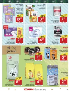 Katalog Konzum - Pregled kataloga iz trgovine Konzum, vrijedi od 03.12.2025 | Stranica: 41