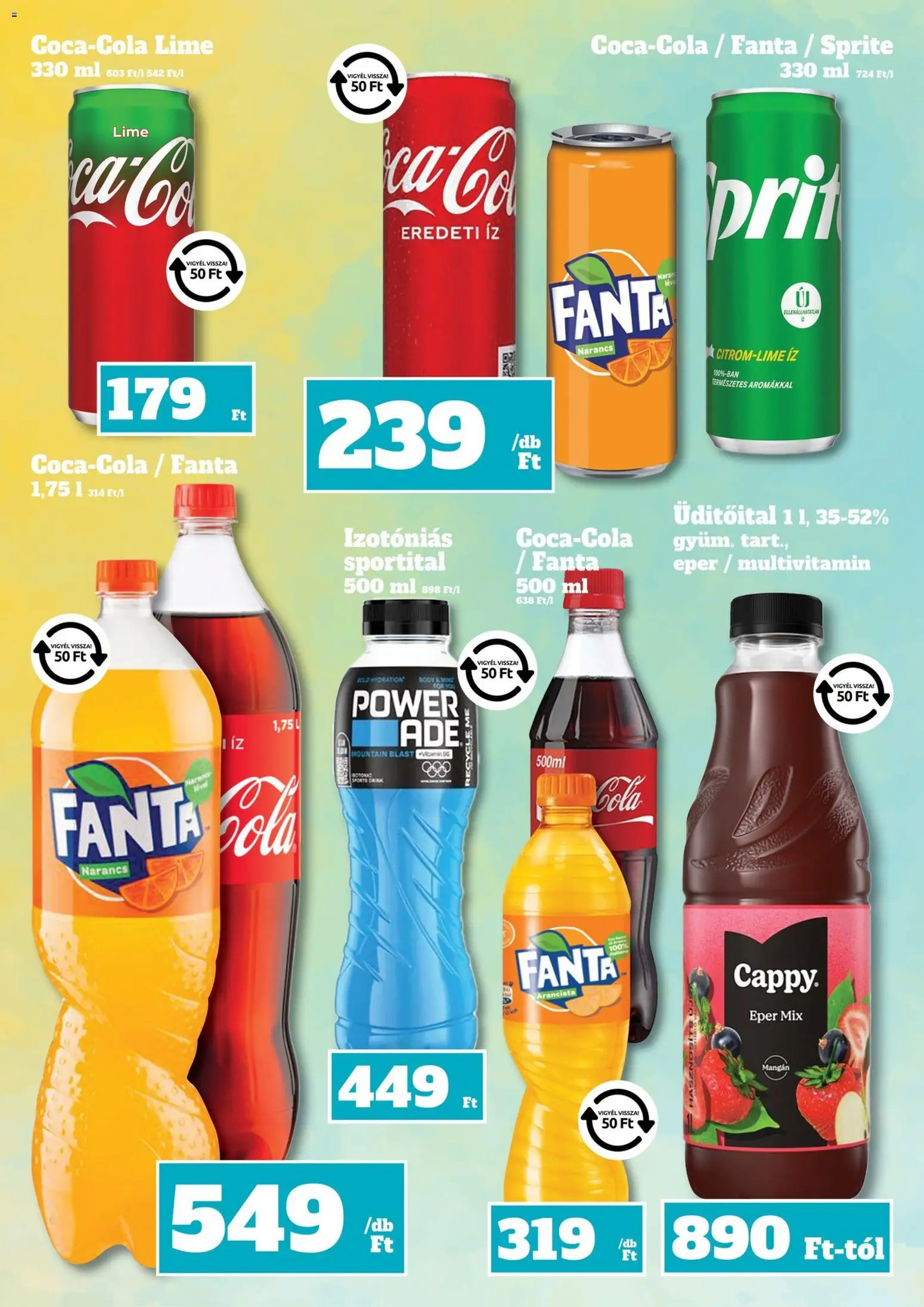 Family Diszkont akciós ujság - amely érvényes a következő dátumtól: 26.02.2026 | Oldal: 19 | Termékek: Lime, Fanta, Narancs, Multivitamin