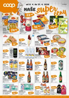 Náhled letáku Trefa leták - COOP naše super ceny od 08.04.2026