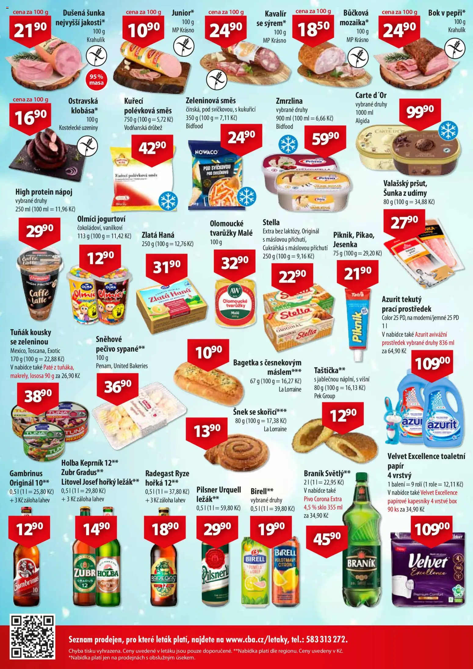 CBA leták - Market od 26.11.2025 | Strana: 2 | Produkty: Pivo, Braník, Velvet, Citron