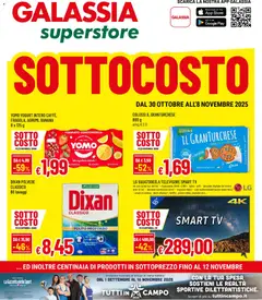 Anteprima del volantino Galassia Superstore catalogo valido a partire dal 30.10.2025