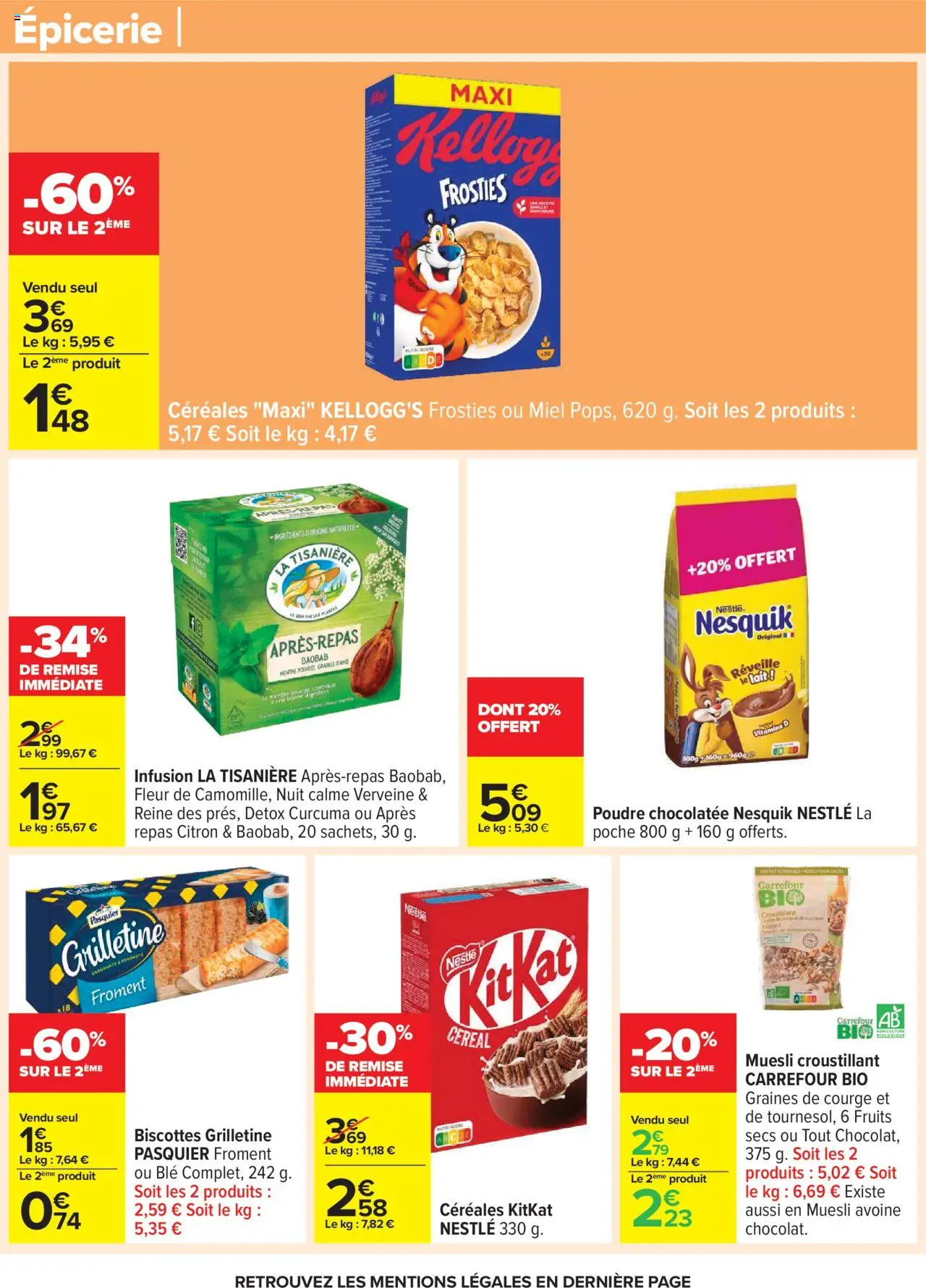 {H1} | Page: 42 | Produits: Citron, Courge, Lait, Céréales