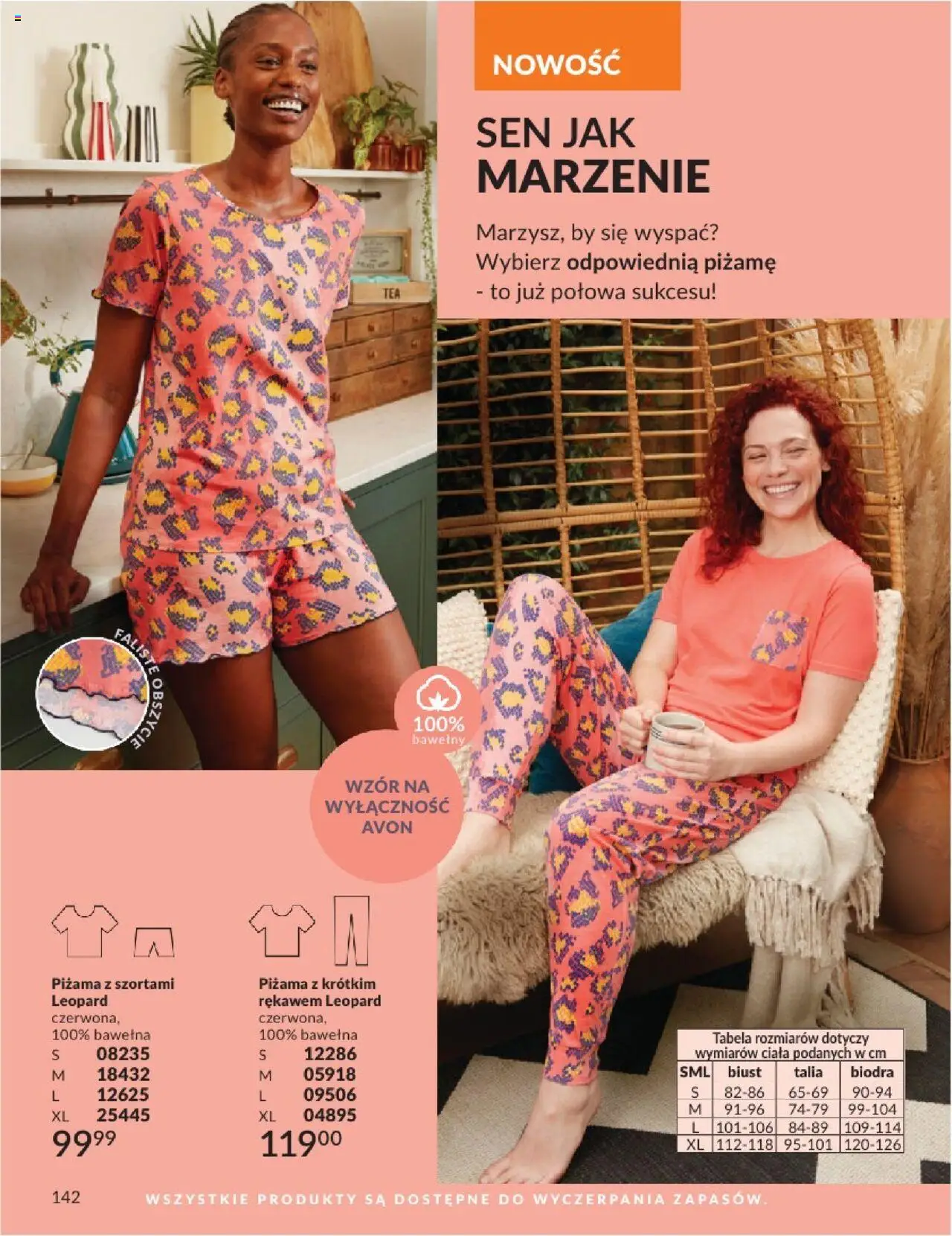Avon Katalog 07 2025 od 01.07.2025 | Strona: 142 | Produkty: Piżama