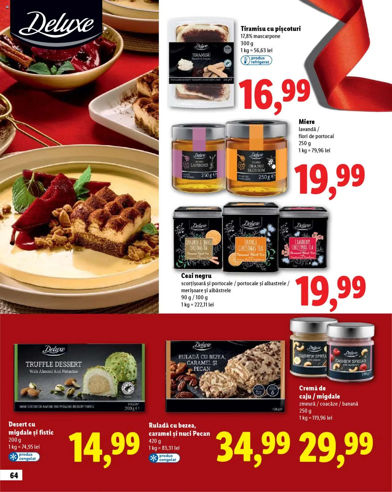 Noul catalog Lidl – valabil de la 23.10.2025 | Pagină: 64 | Produse: Migdale, Portocale, Caju, Nuci