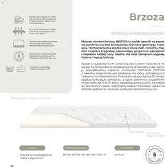 Pogląd oferty "Salony Agata Gazetka - Natura" - ważna od 27.01.2026 | Strona: 22 | Produkty: Materac, Pianki