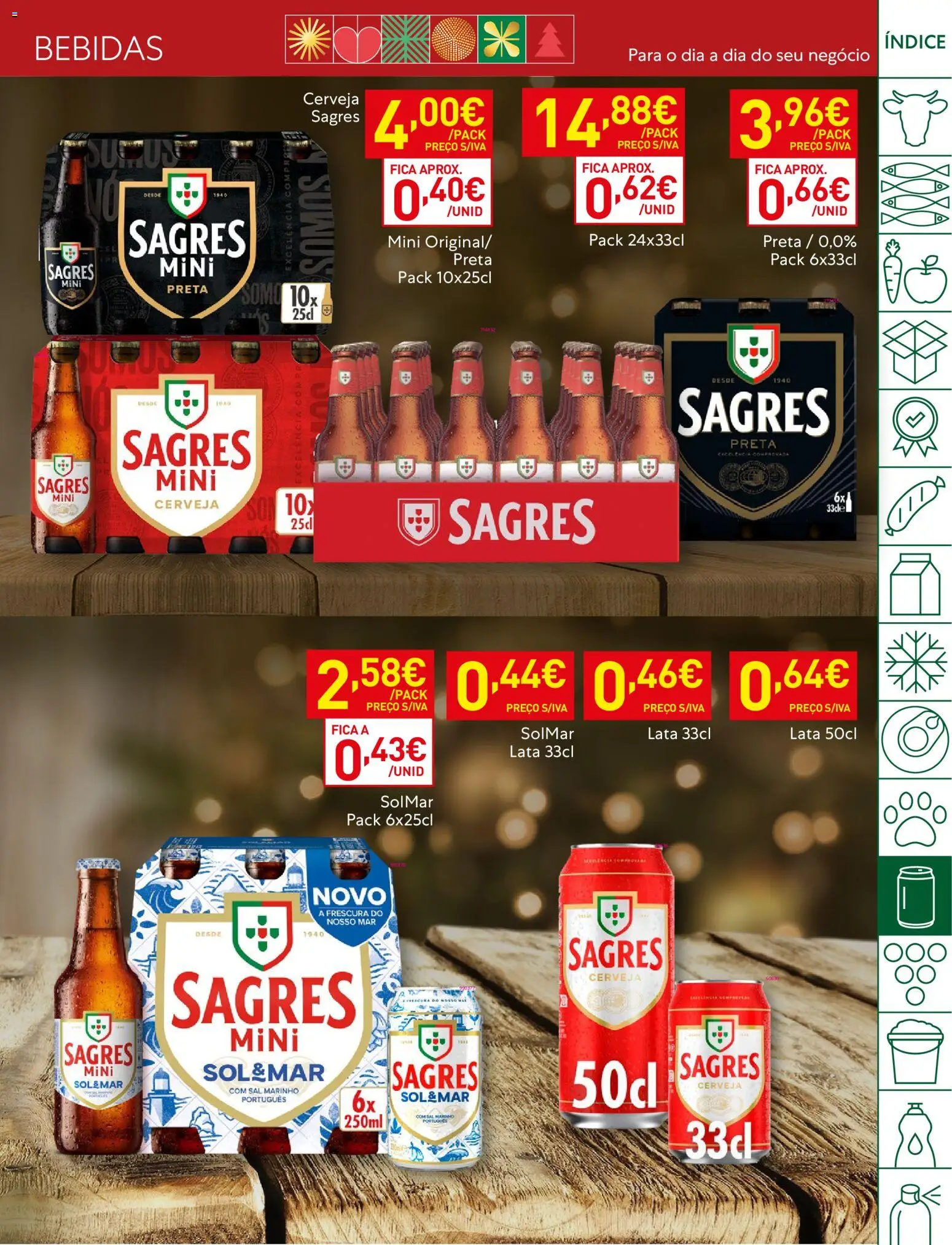 Recheio folheto │ válido de 11.11.2025 | Página: 29 | Produtos: Sal, Cerveja